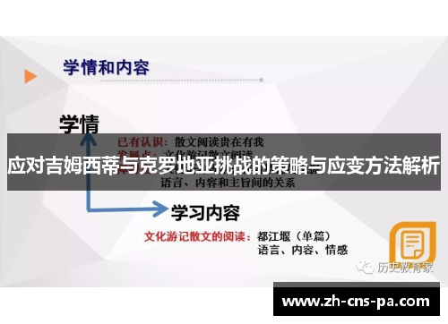 应对吉姆西蒂与克罗地亚挑战的策略与应变方法解析 应对吉姆西蒂与克罗地亚挑战的策略与应变方法解析