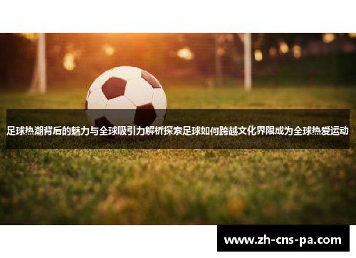 足球热潮背后的魅力与全球吸引力解析探索足球如何跨越文化界限成为全球热爱运动