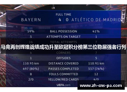 马竞再创辉煌战绩成功升至欧冠积分榜第三位稳居强者行列 马竞再创辉煌战绩成功升至欧冠积分榜第三位稳居强者行列