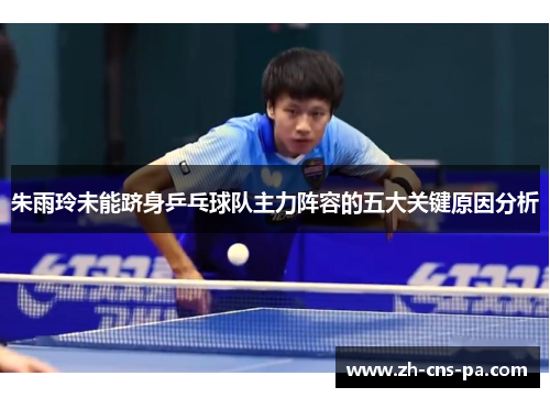朱雨玲未能跻身乒乓球队主力阵容的五大关键原因分析