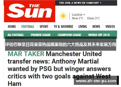 评估巴黎圣日耳曼豪购战略面临的六大挑战及其未来发展方向