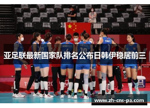 亚足联最新国家队排名公布日韩伊稳居前三
